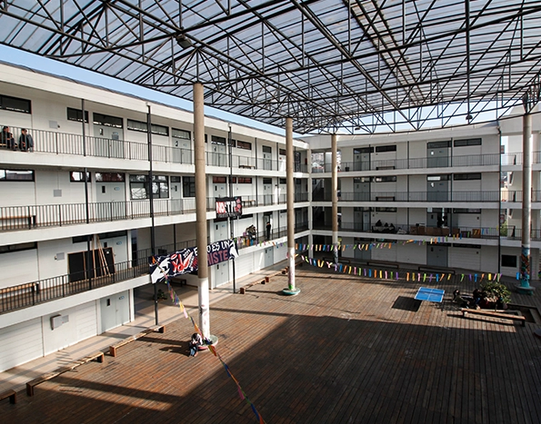 Patio Central Facultad de Arquitectura UV