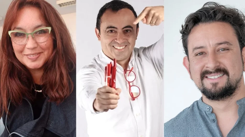 Carola Molina, en Arquitectura; Oscar Acuña en Diseño y Marcelo Raffo, en Cine, son los nuevos directores de carreras
