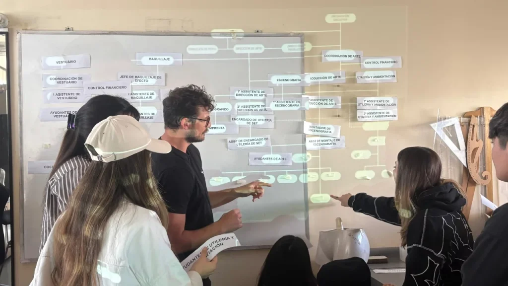 Estudiantes de Diseño y Cine